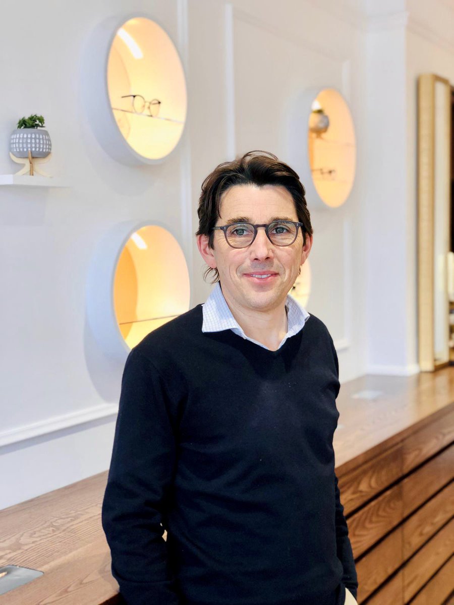 TaankCambridge's tweet photo. Happy Friday! Here’s Simon wearing his new @GarrettLeight frames and sunnies, just in time for the recent  beautiful weather.

#fridayframes #spring #garrettleight #socaldesign #cambridge #cambridgestyle #independentoptician #supportlocal #eyewear #sunglasses #thinktaank https://t.co/1jYTlSKeBl