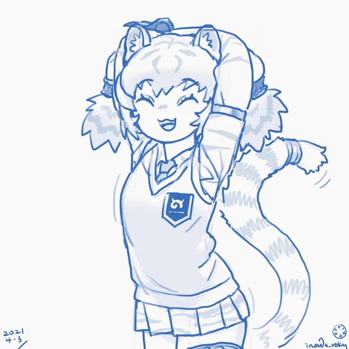 ㊗️ビャッコさまご実装 #けものフレンズ #けもフレ3 