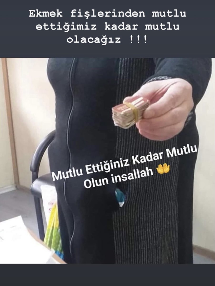 KelesogluBekir's tweet photo. Ekmek fişlerinden mutlu ettiğimiz kadar mutlu olalım! https://t.co/h5pLArQElU