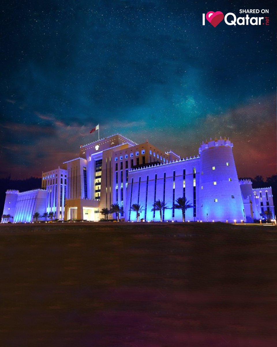 ILQLive's tweet photo. [PHOTOS] In support of #AutismAwarenessDay, buildings in #Qatar were lit up in blue💙

#iloveqatar #Qatar #doha #WorldAutismAwarenessDay #WAAD2021 #LightItUpBlue #LIUB #autism #worldautismday #celebratesdifferences #WorldAutismAwarenessDay2021 https://t.co/bYY5SbVC1e