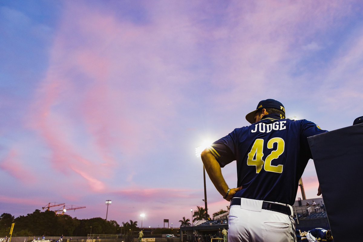 FIUBaseball's tweet photo. 🟦🟦⬜️

#PawsUp 🐾 | #PantherPride https://t.co/IC0vfzDfpu