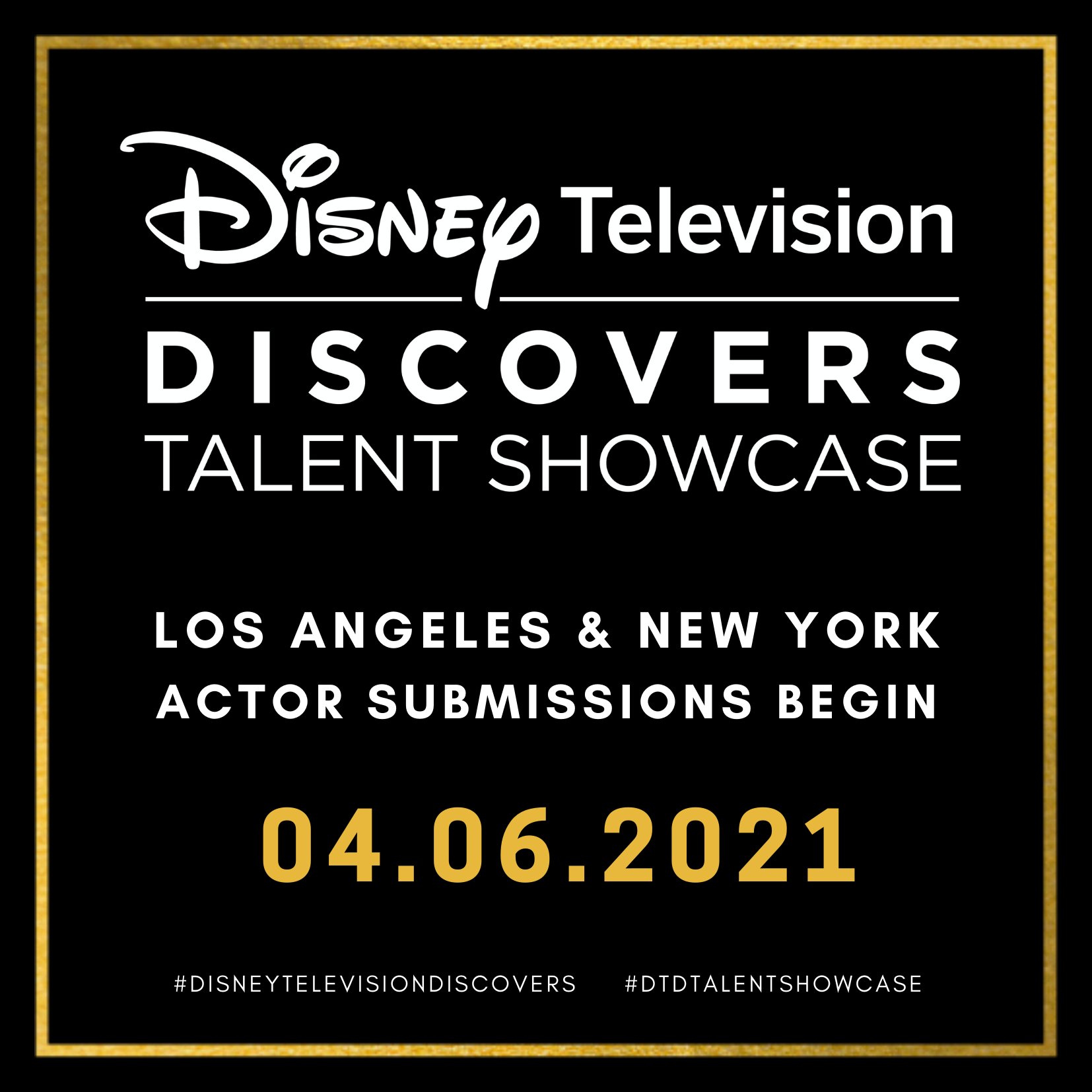 ABC Casting on Twitter "The Disney Television Discovers Talent