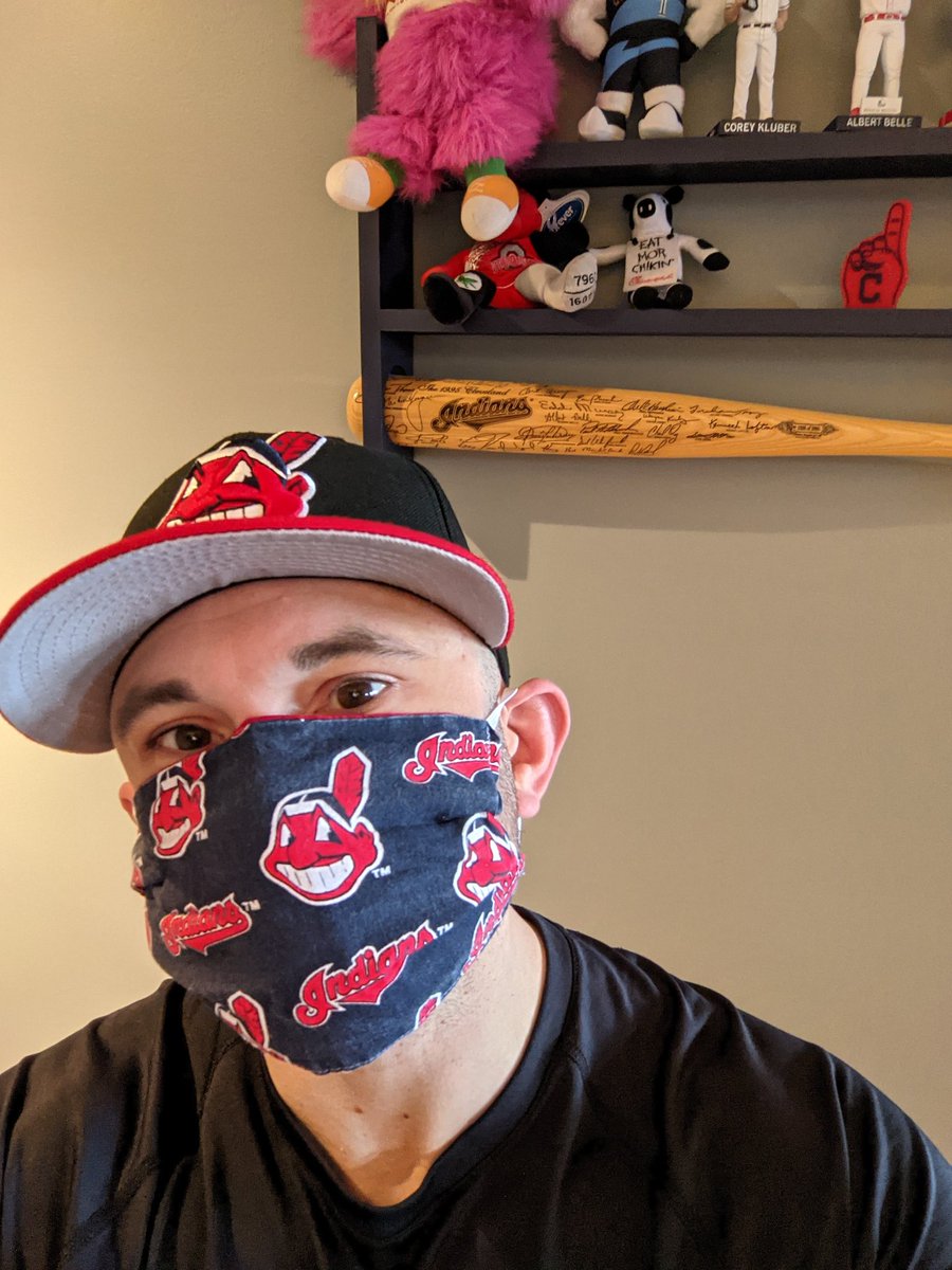 dzosu198's tweet photo. Let's see @Indians put this on the jumbotron #OurCLEMasks #SaveTheChief https://t.co/UifeoltSZJ