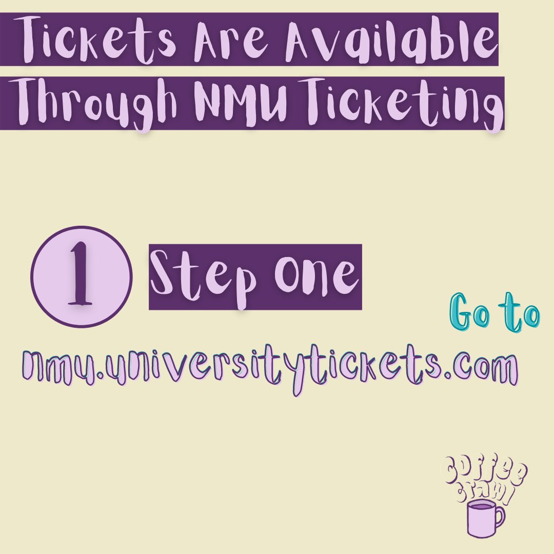 NMUprssa's tweet photo. Are you ready to crawl? Here is walk through on how to purchase tickets to this years Coffee Crawl! 

The first 100 participants to purchase tickets will get a t-shirt on the day of the crawl! 

See you all soon! https://t.co/JVNKTUDCLT
