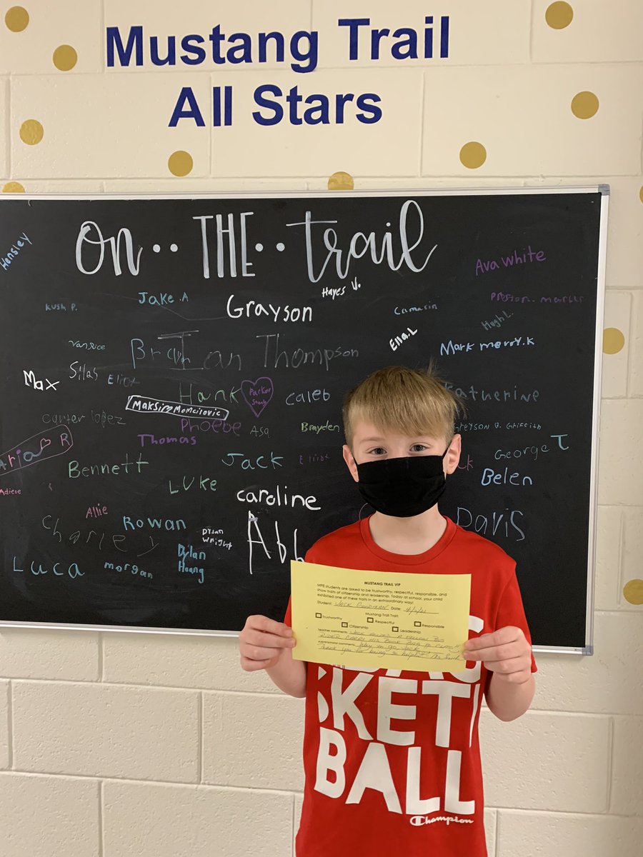 These two Mustangs exhibited super kindness and citizenship to a fellow Mustang in need! Both of my friends here have helped a peer carry his book bag to class since he has a broken arm. Thank you, Mustangs! 💙 <a href="/MPE_Mustangs/">Mountain Park ES</a>