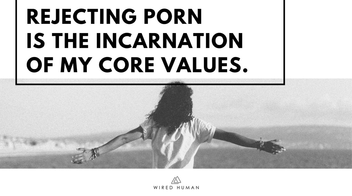 WeAreWiredHuman's tweet photo. Rejecting porn is the landing place for raising youth in the digital age. When teens learn to see their values as an integral piece of their identity, their good choices are a statement of who they are and where they are going.

#fightthenewdrug #pornaddiction #letstalkaboutporn https://t.co/7tjZ6zO8DF