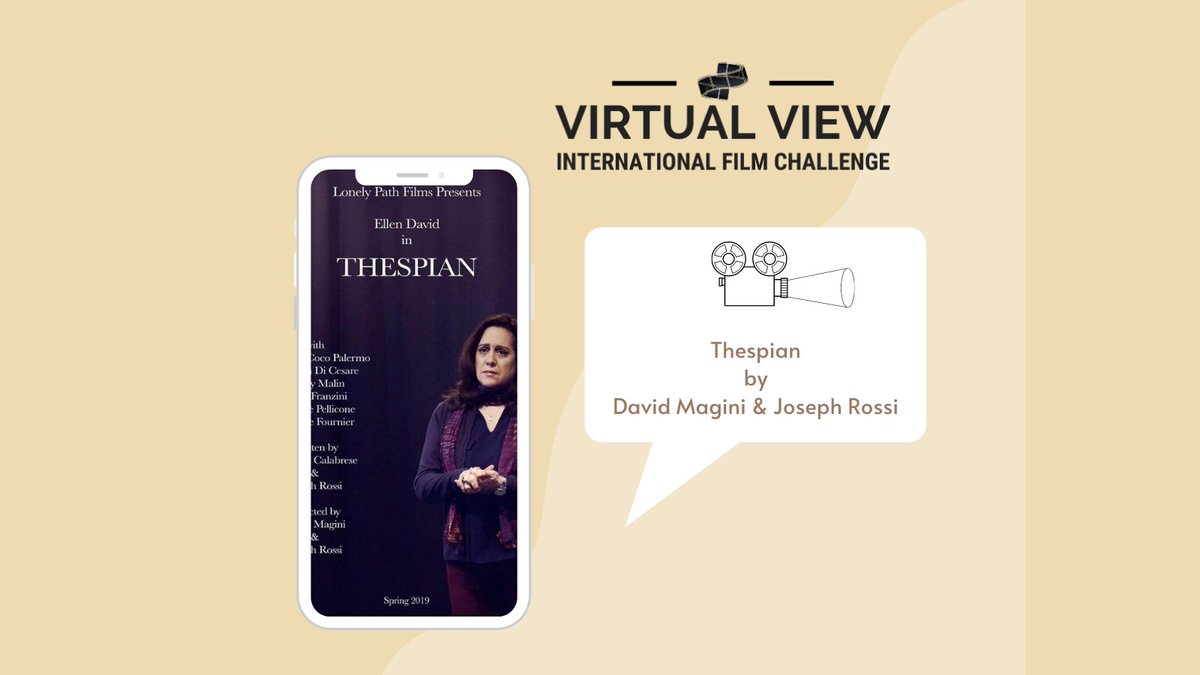 vvifc's tweet photo. Thespian
Directors:  David Magini &amp; Joseph Rossi
Status: Official Selection
#vvifc #shortfilm #shortfilmfestival #shortfilms #filmfestival #filmcompetition #filmcompetitions #filmmaker #filmcontest #filmdirector #filmaward #awardwinningfilms #officialselection https://t.co/j36A9TLmeU