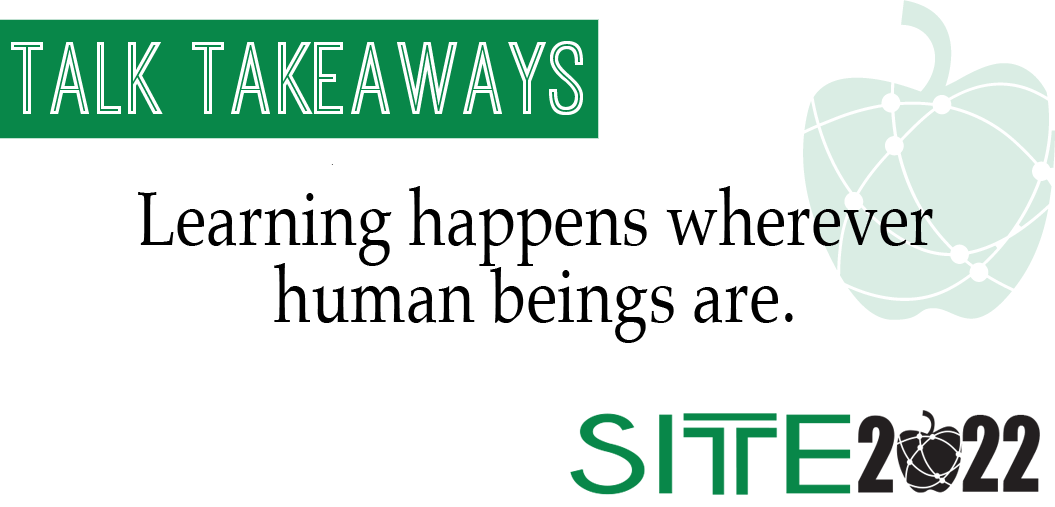 Thank you to our final Keynote of SITE21, Punya Mishra <a href="/punyamishra/">Punya Mishra</a> , Yong Zhao <a href="/YongZhaoEd/">Yong Zhao, Ph.D</a> , and Curt Bonk for a great talk! We are looking forward to next year as we all learn together with you in San Diego at #SITE22!