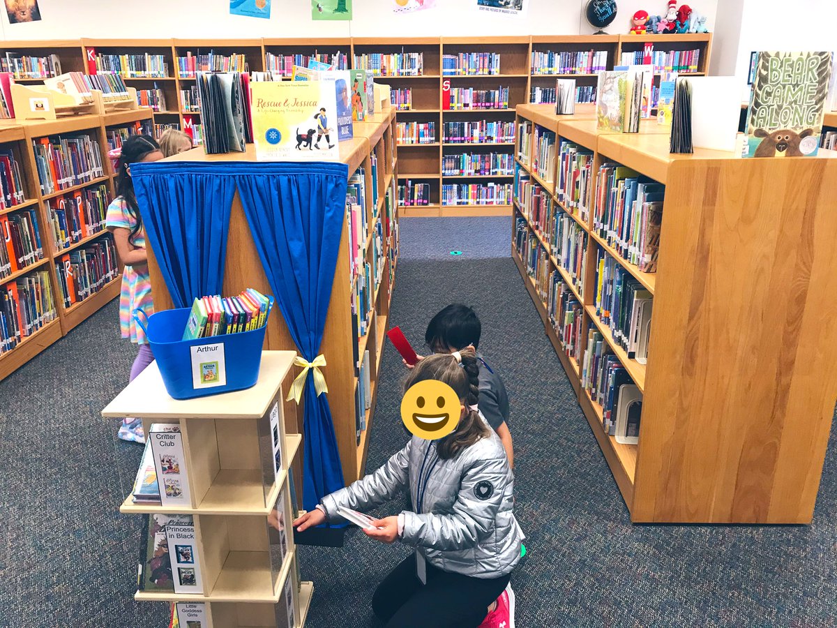 LearnWithLikes's tweet photo. It feels good to be back @taylorlibrary!! We loved spending library time back IN the library after a too long covid hiatus🤪 Thanks for keeping us safe and always being a highlight of our week Ms. Leviege💙 #WeLoveLibrary #BackToNormal #SortOf https://t.co/7J6fprDy7z