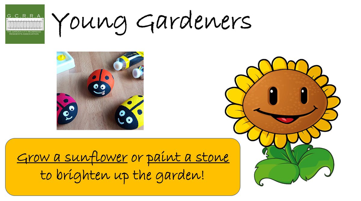 CranbrookGarden's tweet photo. We’ll be in the Garden Saturdays & Sundays 2-3pm in April. Come say hello to find out more about how to be involved in restoring and using this community garden. #PledgeAPound £1 #sunflower #stone #painting Help us reach the target! #seed giveaway https://t.co/smE6rjY2rn