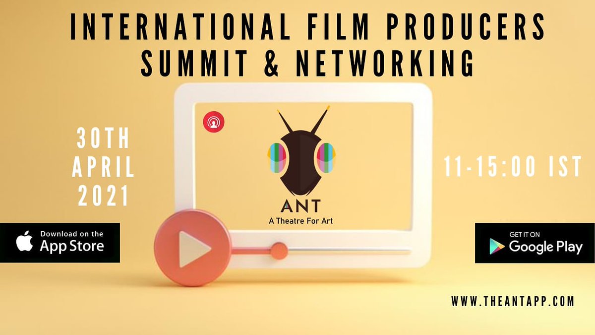 THE ANT APP INDIA OFFICIAL (@theantappindia) on Twitter photo We Unite For A Cause! Watch this space for more details,
#Filmmakers #filmproducers #meet #creators #artists #actors #directors #cinematographers #setdesigners #choreographers #technicians #editors
Download Now To Participate!
theantapp.com <a href="/Actor_Vijay/">Actor Vijay Fans</a> @VijayAntonyNet We Unite For A Cause! Watch this space for more details,
#Filmmakers #filmproducers #meet #creators #artists #actors #directors #cinematographers #setdesigners #choreographers #technicians #editors
Download Now To Participate!
theantapp.com <a href="/Actor_Vijay/">Actor Vijay Fans</a> @VijayAntonyNet
