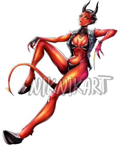 TrishaMellon's tweet photo. I am SO excited to finally get to share this... I will be voicing these lovely fraternal demon twin sisters, Furia and Aquaria, in an upcoming animated series, "Crescent Fire"!
Stay tuned for more info!!! π€ππ€
This amazing artwork is of course by the mega-talented @NikNikArt https://t.co/JQypVtMmuV