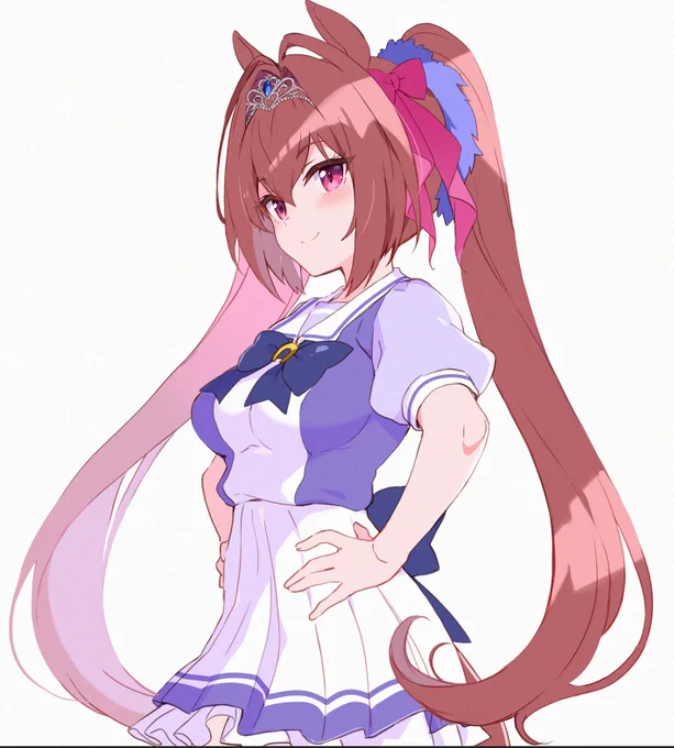 目標達成した時の髪の動きが可愛いな 