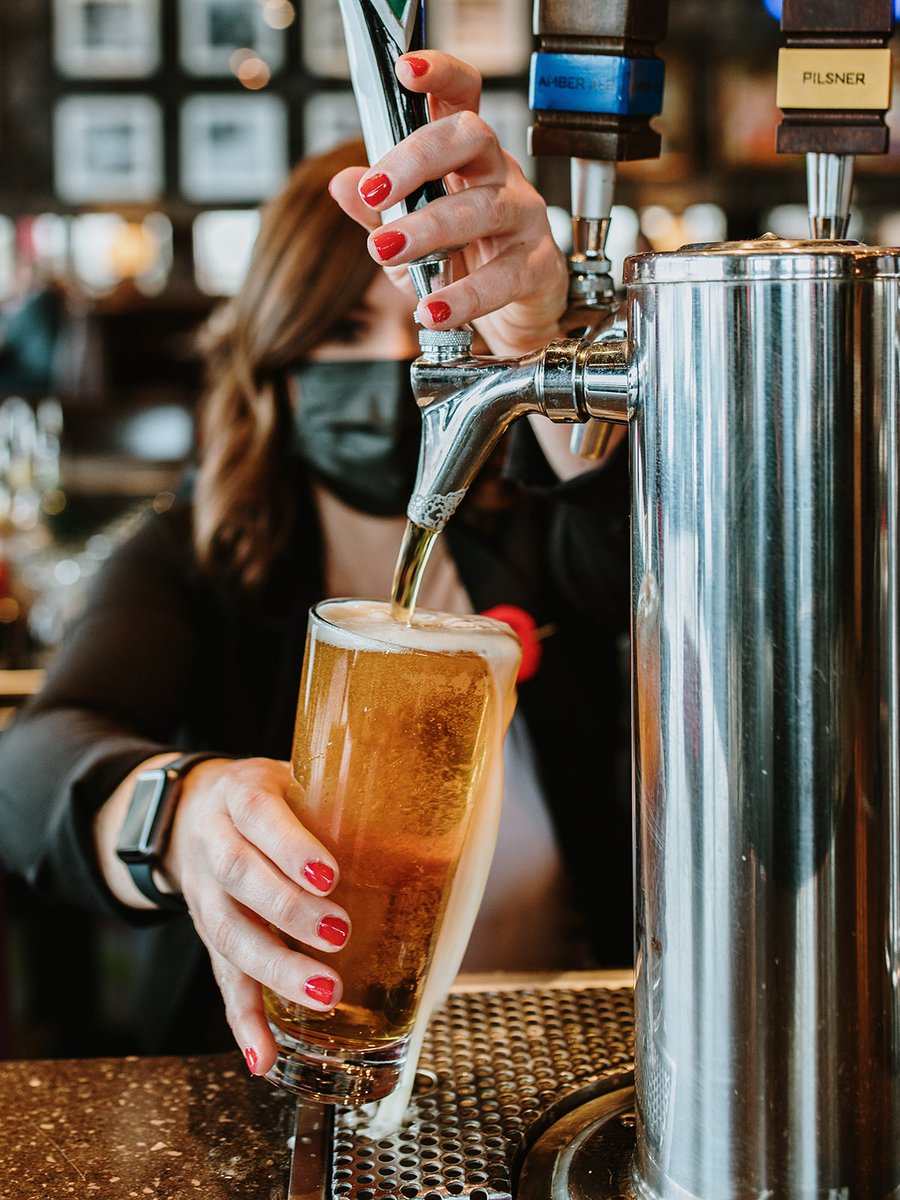 Miss Social Hour? Every day at all six of our locations from 3PM - 6PM &amp; 9PM - close, you can enjoy a sip at special Social Hour pricing.... aka Happy Friday 🍻⁠ Our Locations: St. Albert, Albany, Manning, Tamarack, West Henday, and Windermere. Downtown opening soon.⁠ #yeglife