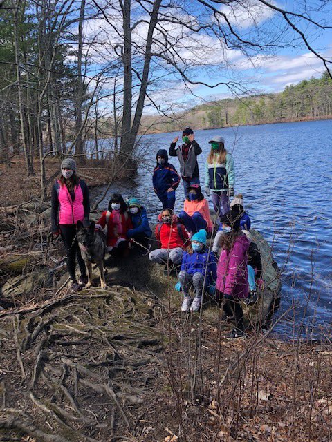 mrs_jordan_4's tweet photo. I went on a hike with some of my kiddos this morning at Ashland State Park! It was nice to “meet” some of my kids for the first time! We had a fun adventure and even saw some beavers! #fourthgrade #remotelearningacademy https://t.co/ddE03d8sUZ