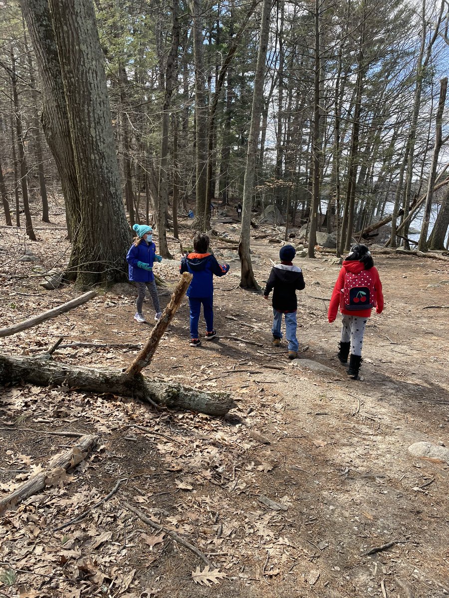mrs_jordan_4's tweet photo. I went on a hike with some of my kiddos this morning at Ashland State Park! It was nice to “meet” some of my kids for the first time! We had a fun adventure and even saw some beavers! #fourthgrade #remotelearningacademy https://t.co/ddE03d8sUZ