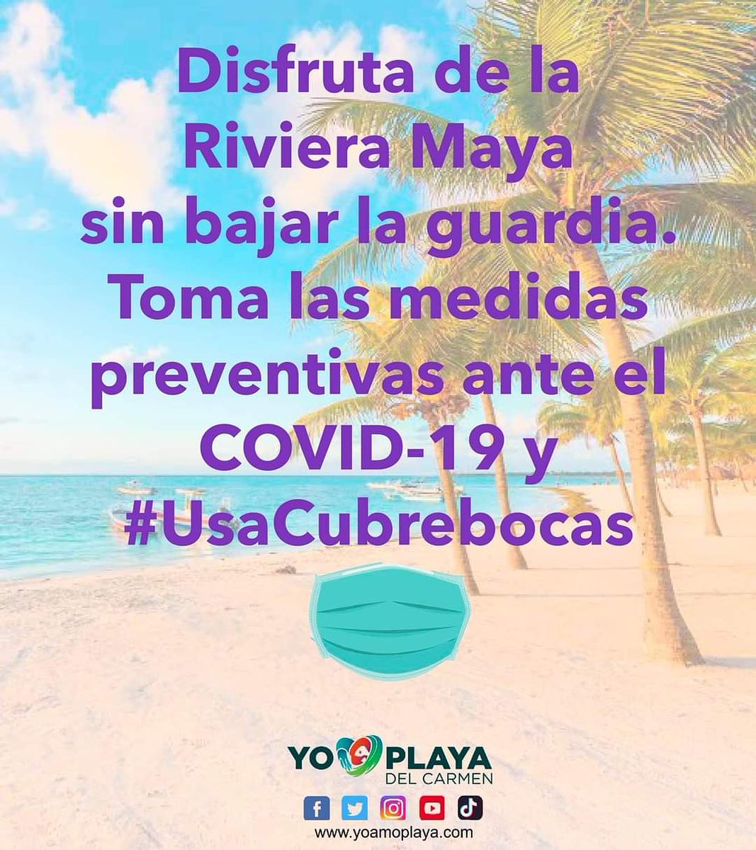 #FelizViernesATodos
Bienvenidos todos a la #RivieraMaya sin bajar la guardia. 😷
#ViernesSanto