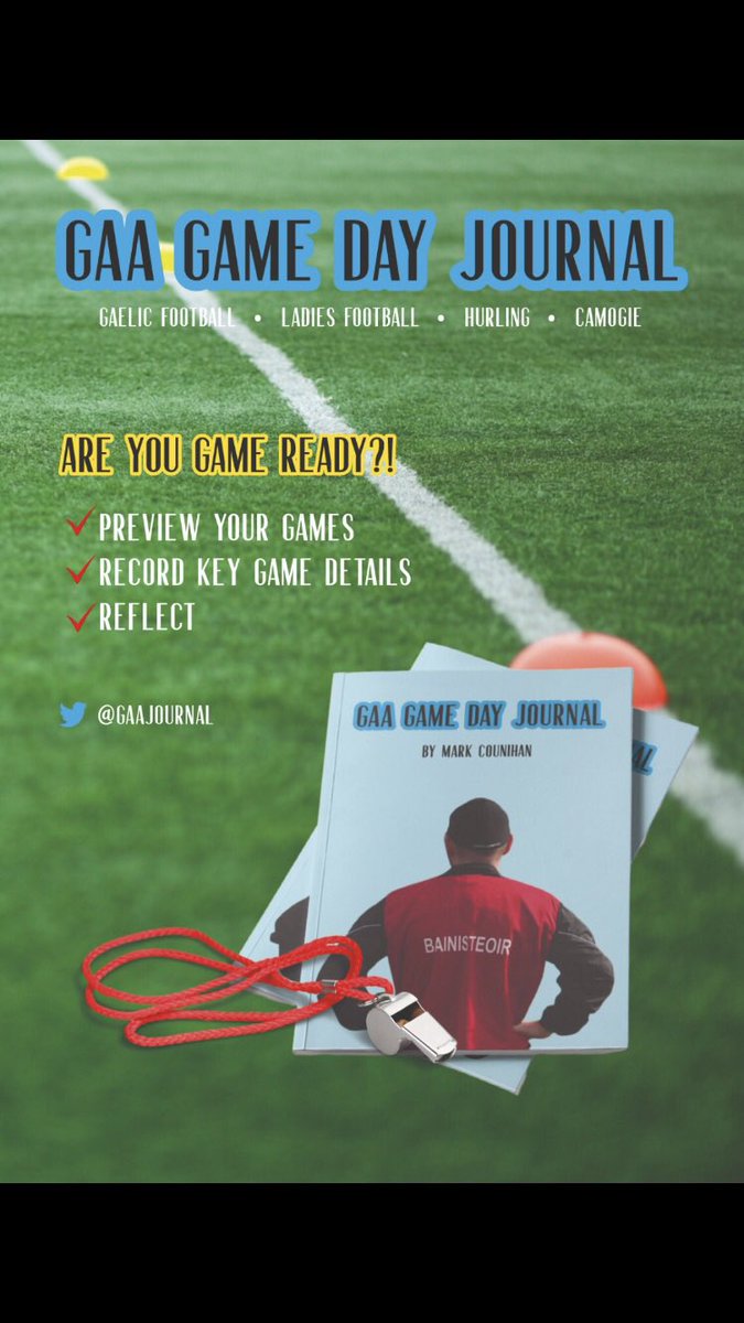 GAA Game Day Journal tweet media