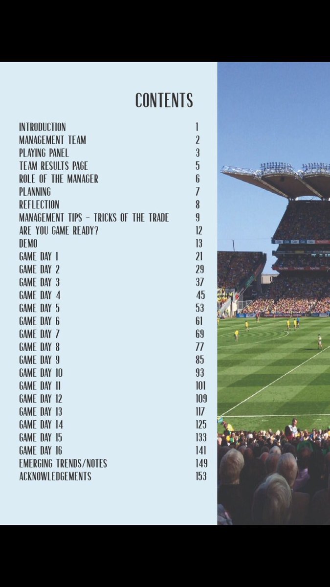 GAA Game Day Journal tweet media