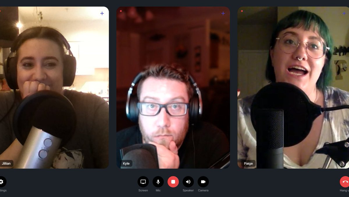 TalesWithTwins's tweet photo. We love recording spooky episodes! Paige had Jillian and Kyle on the edge of their seats with next week's tale! Make sure to tune in every Sunday for new episodes!
#podcast #taleswithtwins #twins #truecrime #murder #murdershow #ghosts #ghoststories #paranormalpodcast https://t.co/fVpJKyPRh1