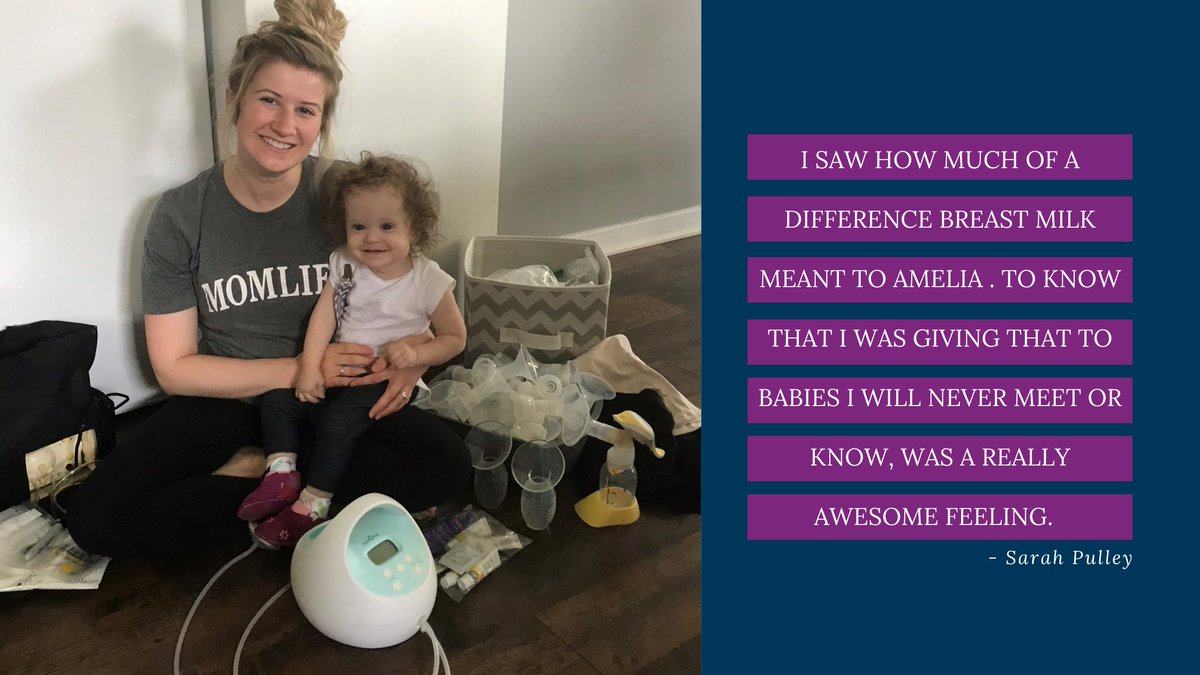 TheMilkBank's tweet photo. Follow us on Instagram &amp; Facebook to catch our series of Exclusive Pumping tips with former milk donor Sarah! https://t.co/JwbauGAXf3

#Volunteer #NonProfit #Donor #ExclusivePumping #EveryOunceCounts https://t.co/B8ecXeYmyZ