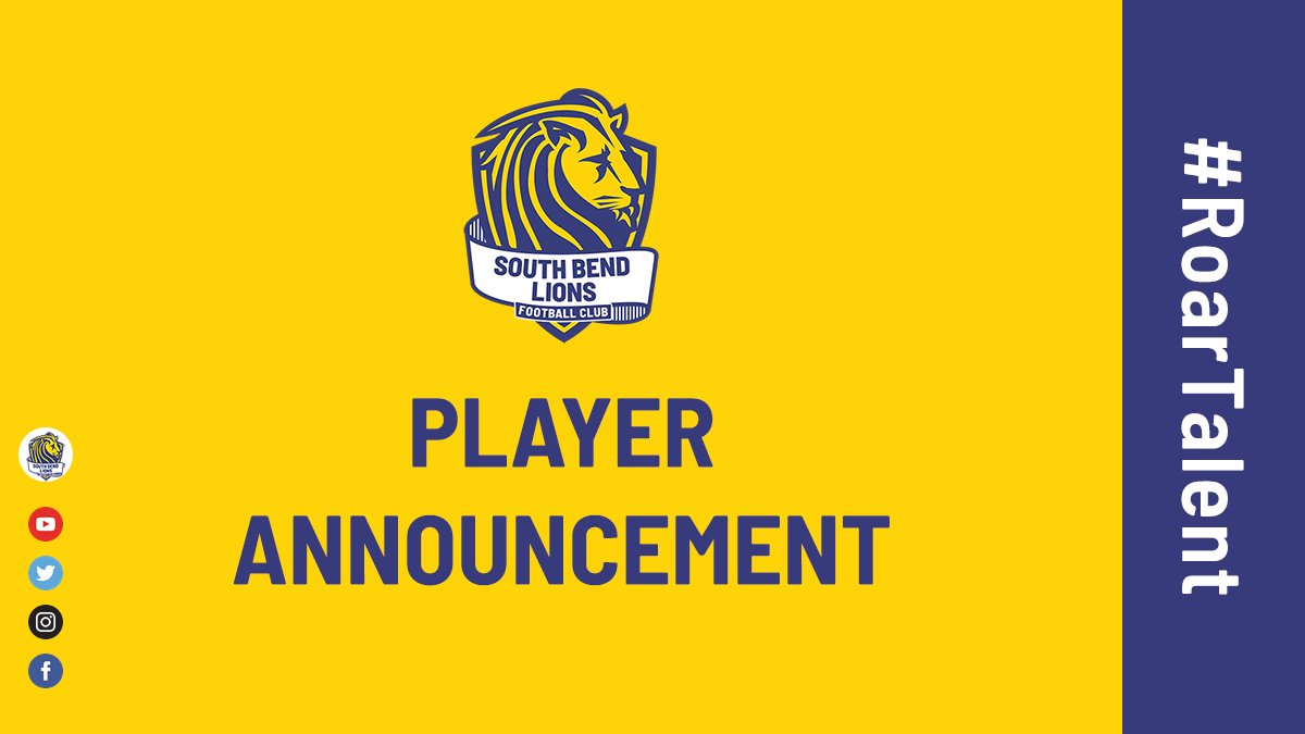southbendlions's tweet photo. "I’m going to try my best for us this year, and I’m going to make you guys proud." 👊

Get to know our new signing, David Doe >> https://t.co/QdtHBuUXXq

#RoarTalent | #Path2Pro https://t.co/bVXOAectzj