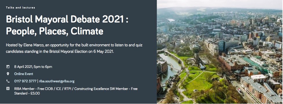 sandyhruthven's tweet photo. Join the 8th April mayoral hustings on the themes of design &amp; placemaking, #climate &amp; sustainable development, infrastructure, planning and #communities 👇
https://t.co/c3q2jm5ERF

#Sandy4Mayor #Bristol #LocalElections #BristolMayor #LocalHustings https://t.co/8dFLRPnBF8