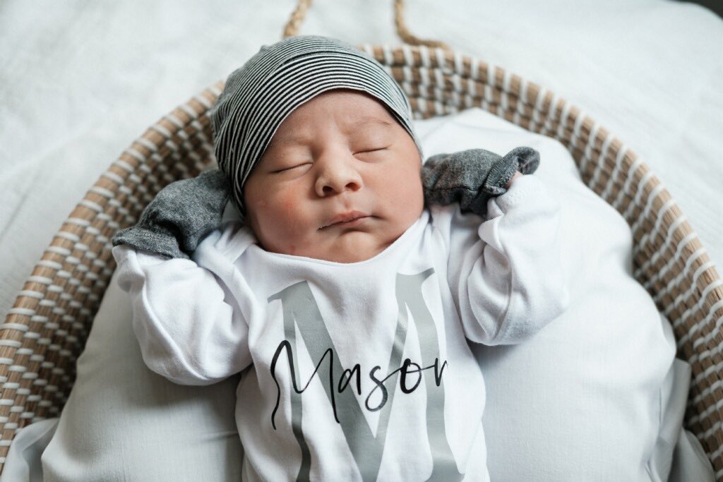 AshleyJ_7's tweet photo. Happy 1 week Mason 🥺💙 my heart is so full. You are very loved my sweet boy. https://t.co/M5zGlXbZiG