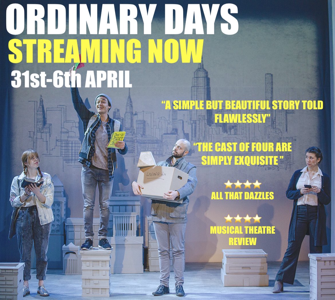 Our first few days of streaming have given us some lovely reviews. Don’t miss our production, streaming till the 6th April.
Ticket link below🎟
thetheatrecafe.co.uk/shop/ordinary-…