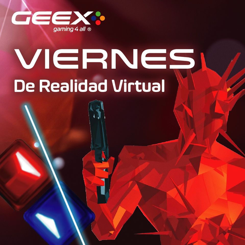 GamingGeex's tweet photo. Hoy es el mejor día para jugar #RealidadVirtual en Geex Gaming, los viernes aprovecha y por cada hora te regalamos media mas.Sin limite de recargas. 😁😁 #VideoJuegos #Geex #GeexGaming #GeexNight #eSports #Gamers #GamingXalapa #RealidadVirtual https://t.co/GkPLlm80bQ
