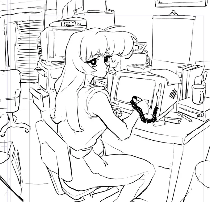 途中。ねます 