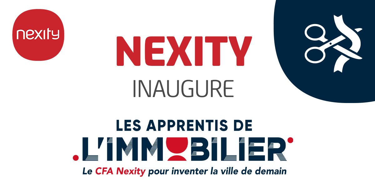cyrilferrette's tweet photo. C'est officiel : le CFA @Nexity "Les Apprentis de l'#Immobilier" est inauguré pour nos 31 nouvelles recrues 🥳🚀 Bienvenue à tous dans La Tribu !
Pour en savoir + sur notre #CFA , c'est par ici 👉 https://t.co/GAb35YEt5G https://t.co/n8b1uSvIAo