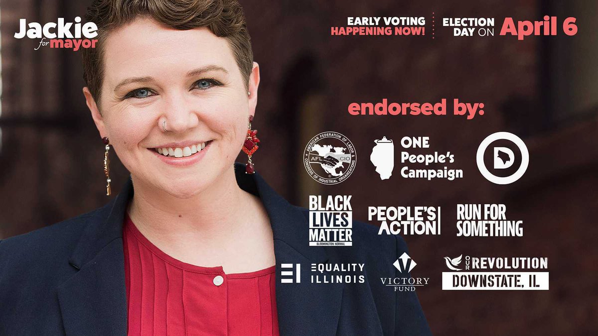 JackieforBlm's tweet photo. We only have TWO days of early voting left! Today and Monday (8:30-4:30)! Early voting is at the BCPA.

On April 6, you’ll vote at your polling place! #blono #jackieforblm https://t.co/vALNiQtu2Z