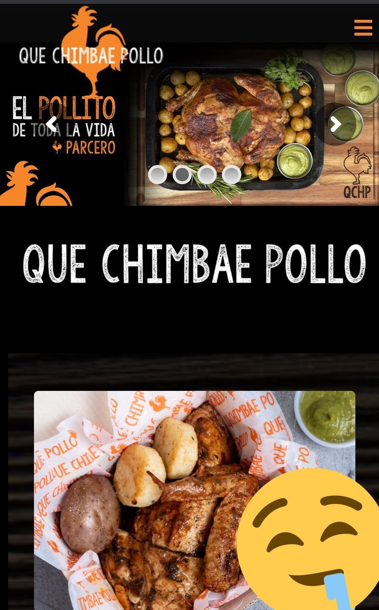 cositalindadmam's tweet photo. Pues el pollo de #QueChimbaEPollo la verdad si es una chimba. De todo mi gusto. 👌🏽👌🏽🐷🐷🤤🤤🤤 https://t.co/xo989EiulX