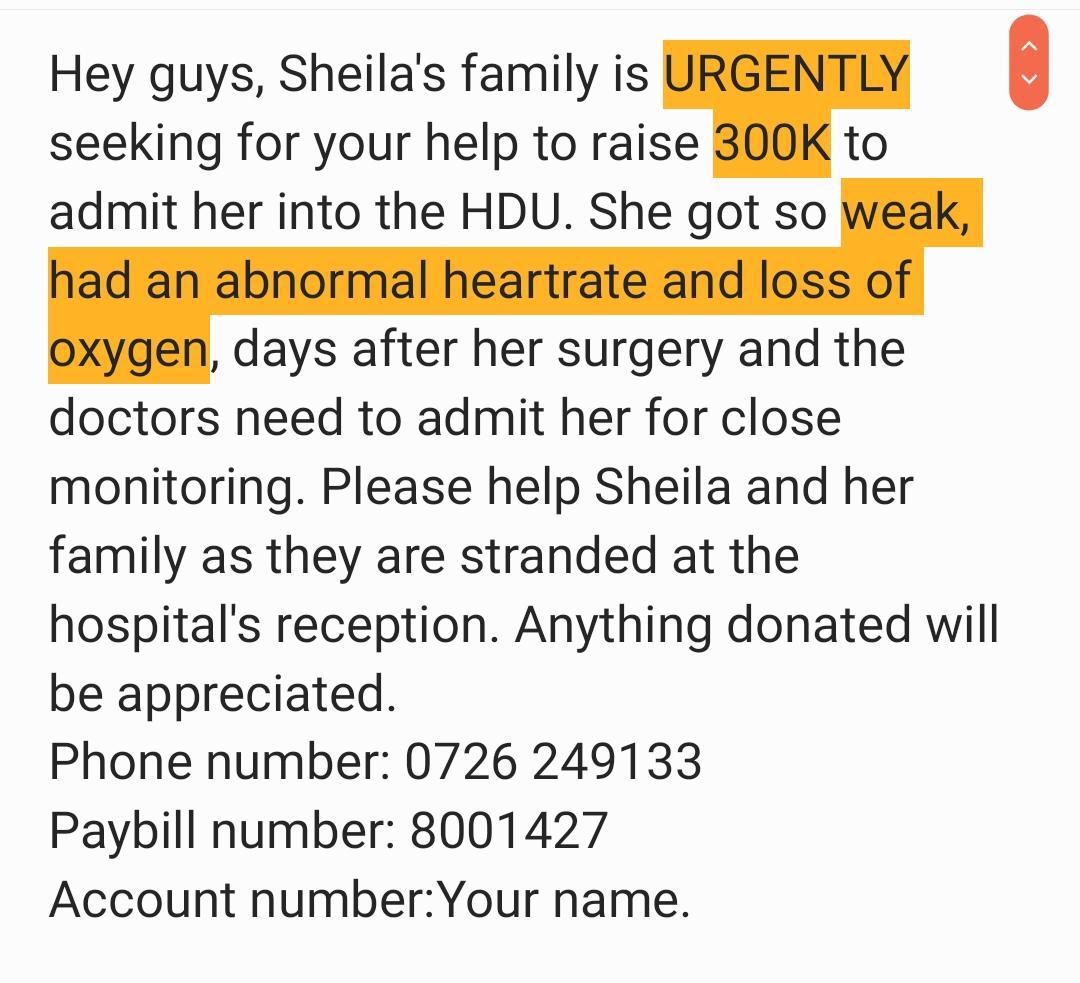 inziani_libwege's tweet photo. God knows you have been through enough 😔😔😔. Let's help this beautiful soul get out of this. #100ForSheila https://t.co/pq1hXgPufu
