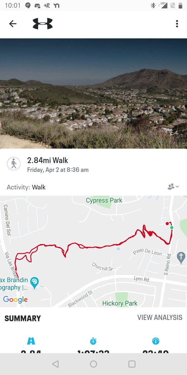 Mirdear1's tweet photo. We went on our No. 4 trail this morning. Potrero Ridge Trail in Dos Vientos.
#coschallenge https://t.co/kaKOIFMP57