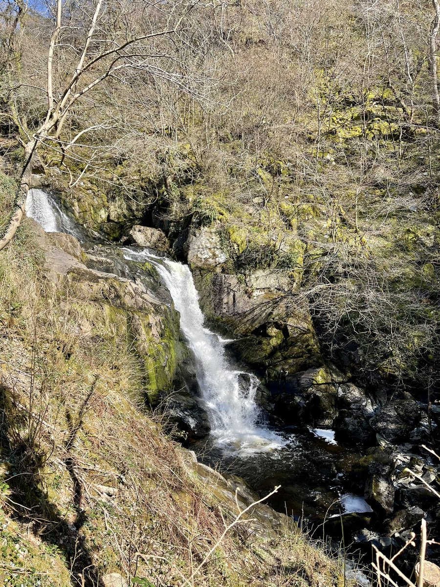 Jooberloober's tweet photo. I had a little Good Friday jaunt to Ingleton with my work wife today. My feet and legs have definitely been put through their paces today. Lovely weather and lovely place. I have never been before. #GoodFriday #IngletonWaterfallsTrail (1) https://t.co/D5UzKqyZZr