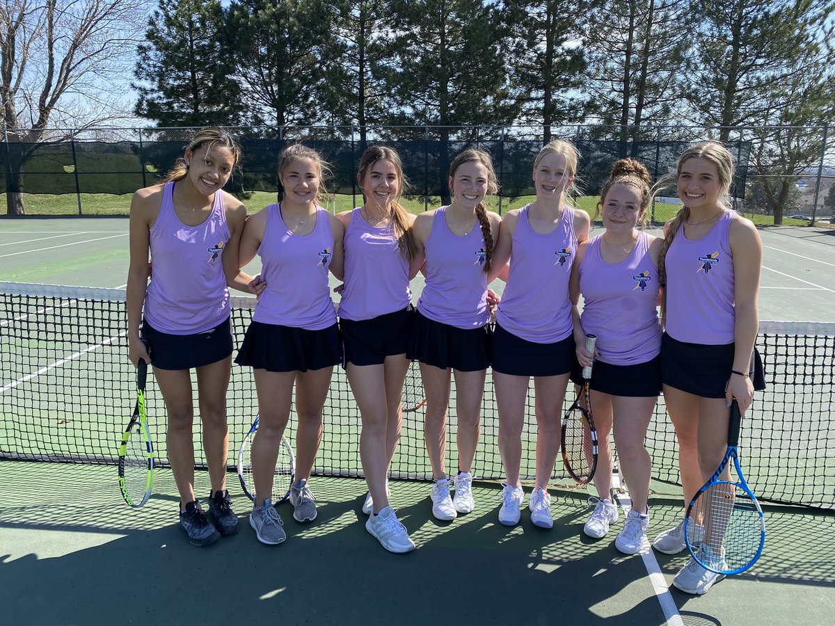 Congratulations on the wins against Omaha Central to both Varsity and JV Girls Tennis! Great job and good luck with next weeks matches!