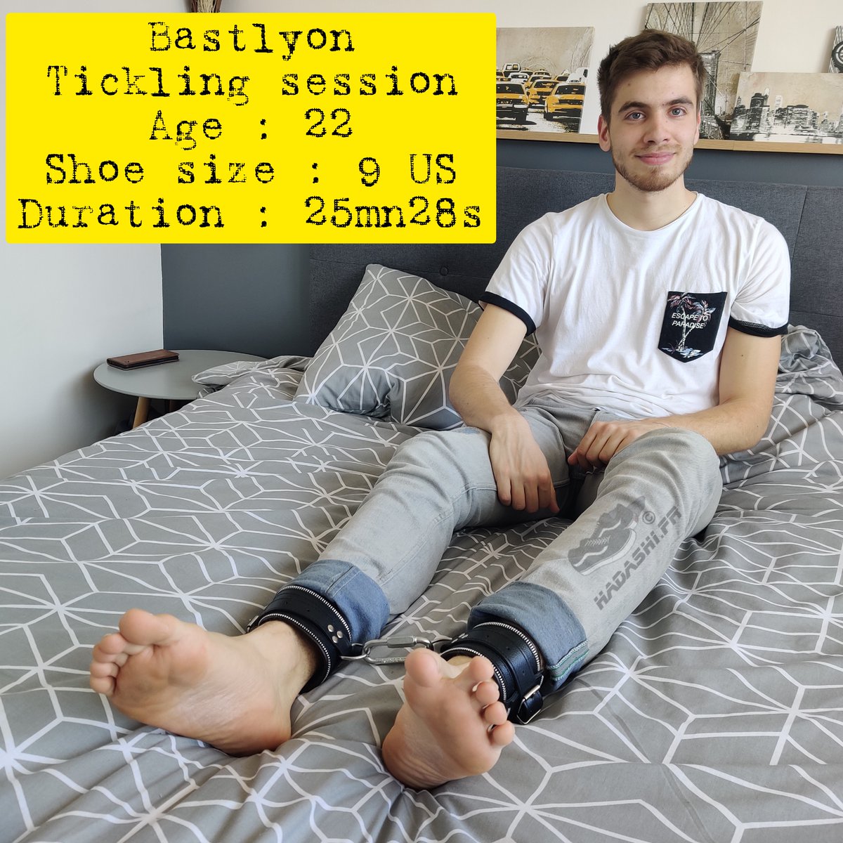 Tickle boy feet How to