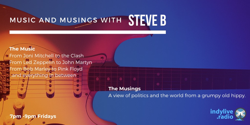 IndyLiveRadio's tweet photo. Fabulous mix of 70s rock and musings on https://t.co/Mn16KDXILo until 9pm tonight - the Steve B show, and you're welcome to join in the Discord chat room party - that's where all the cool kids are!

#indyliveradio #steveB https://t.co/GYosTsGrM2