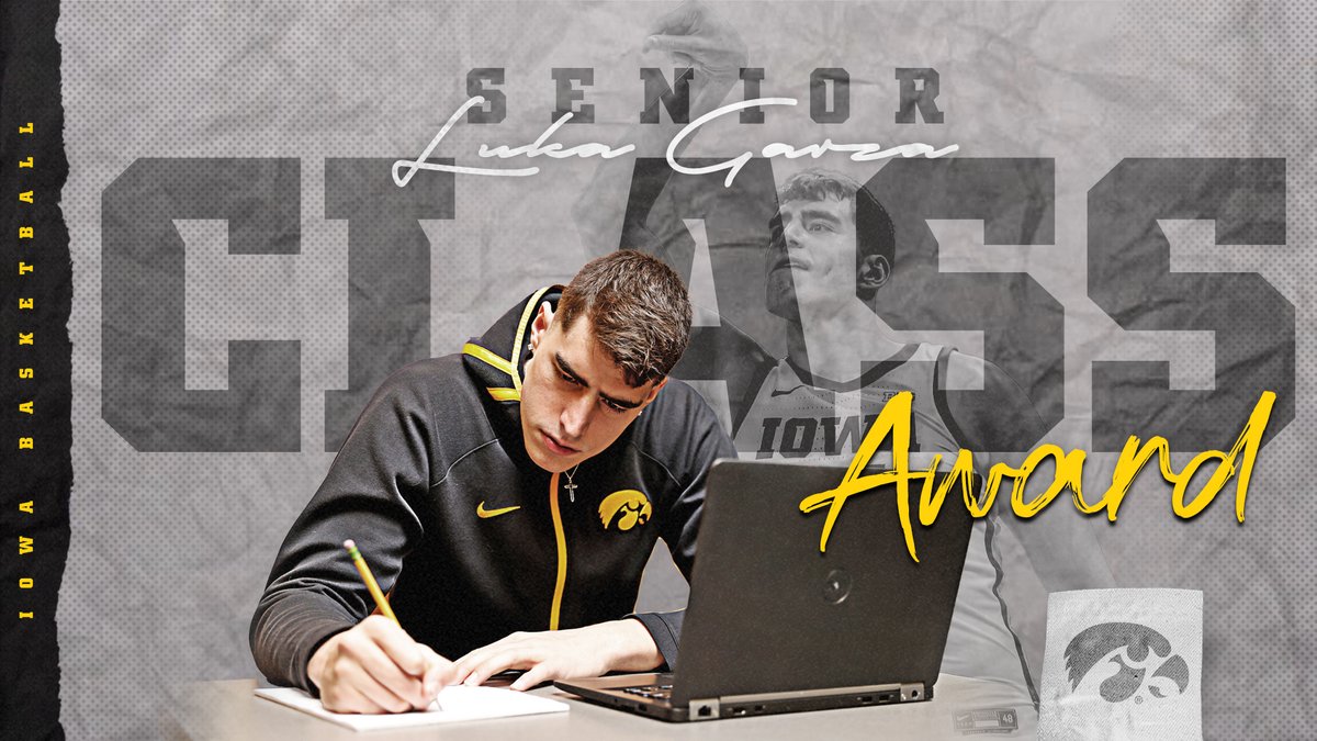 IowaHoops's tweet photo. Luka Garza Wins 2021 @SnrCLASSAward: https://t.co/07dmzjpOqi
#Hawkeyes | #WinGraduateDoItRight ππ»πππ https://t.co/UTq8MUSnMG