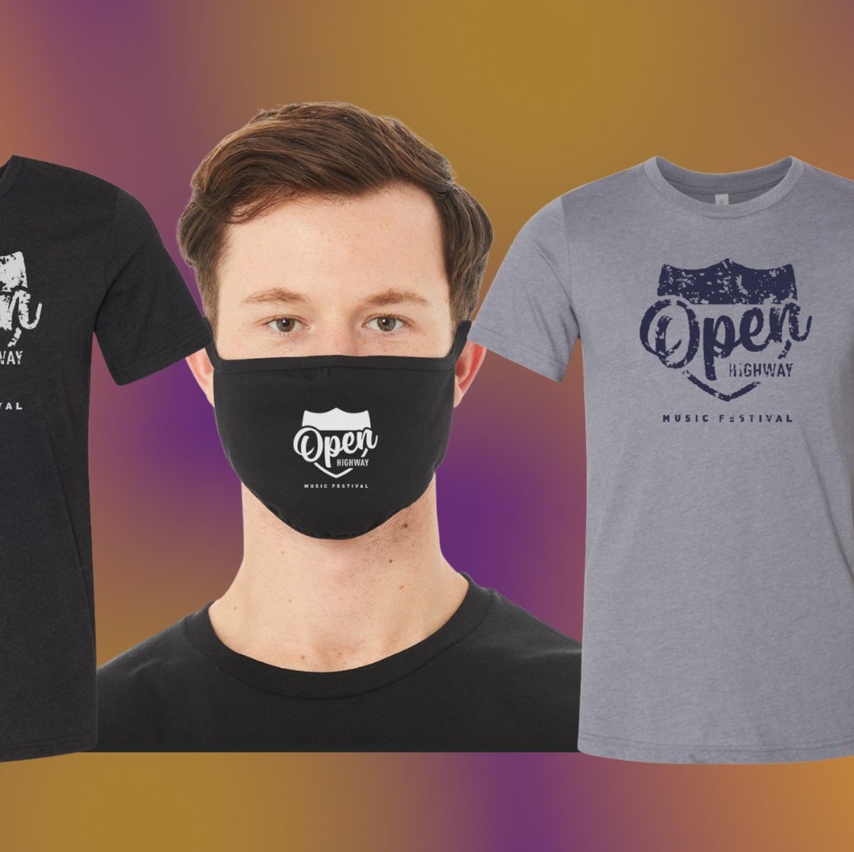 OpenHighwayFest's tweet photo. Just dropped! 🤩 2021 OHMF Merch is now center stage! Look and feel cool in the comfiest merch lineup of 2021! https://t.co/Uaeix3s1ff
