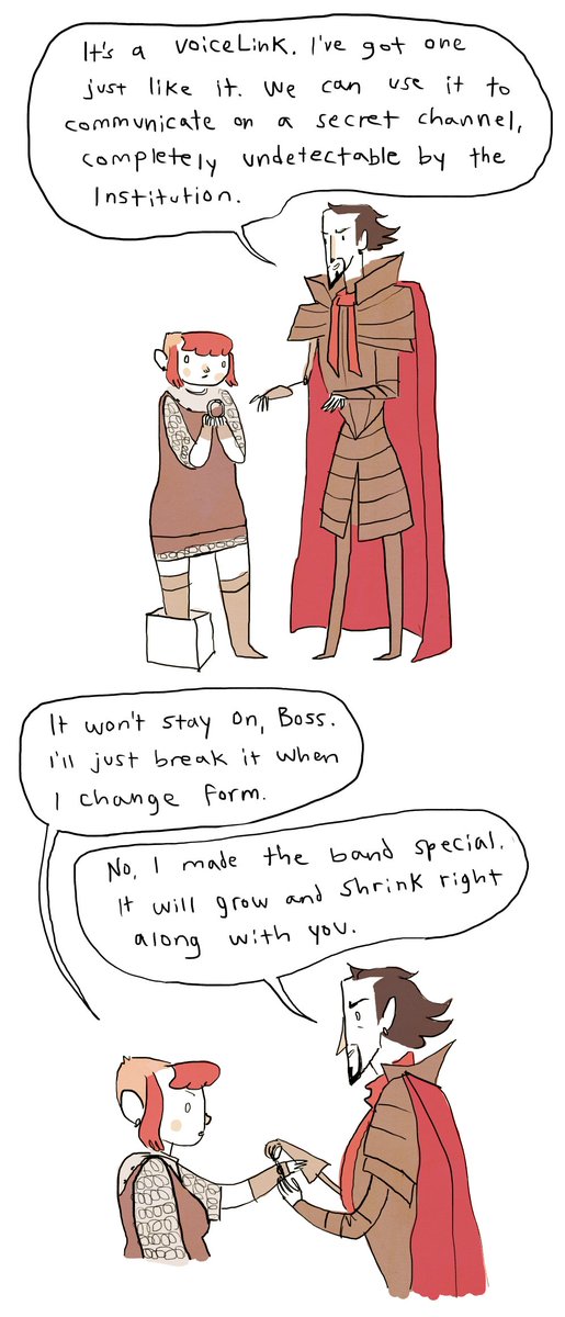 apparently I made a part 2 of Nimona's first Christmas special that I never finished?? It's so cute why didn't I finish it