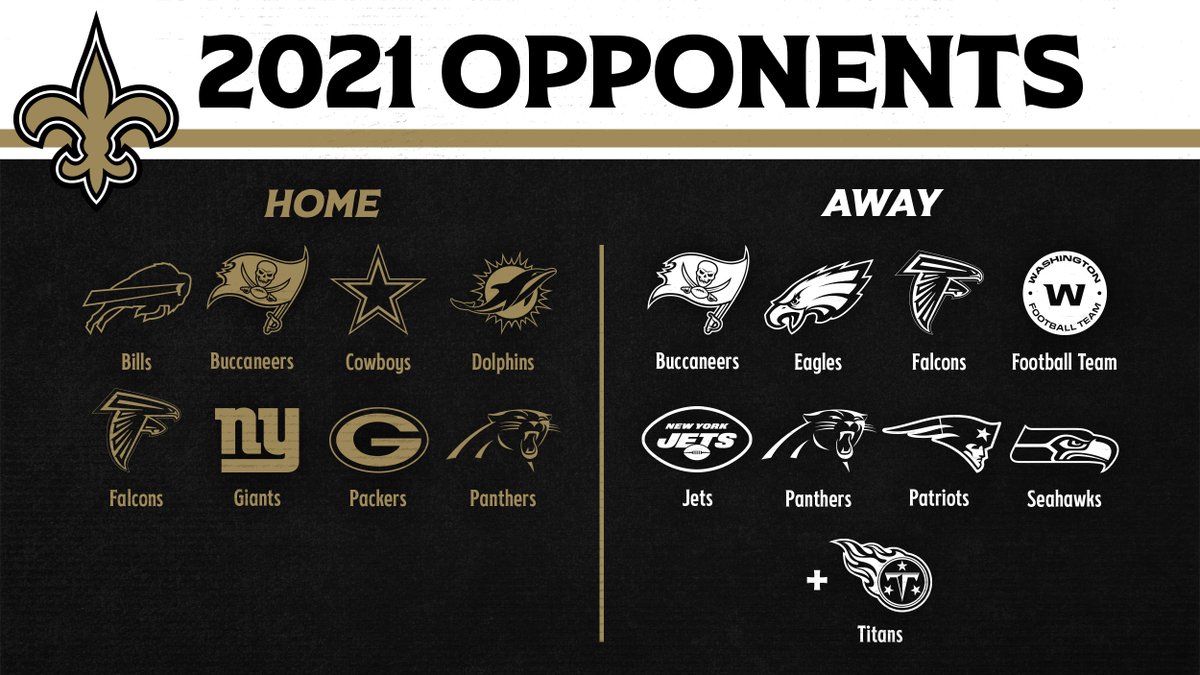 Twitter 上的New Orleans Saints："2021 NFL schedule to be announced May 12  Story: https://t.co/rYfoCiy6XK https://t.co/olSA9S7Dmh" / Twitter