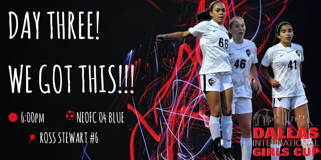 Day Three DIGC! 

<a href="/DKSC_official/">D'Feeters Kicks Soccer Club</a> <a href="/DallasGirlsCup/">Dallas Texans Girls Cup</a>