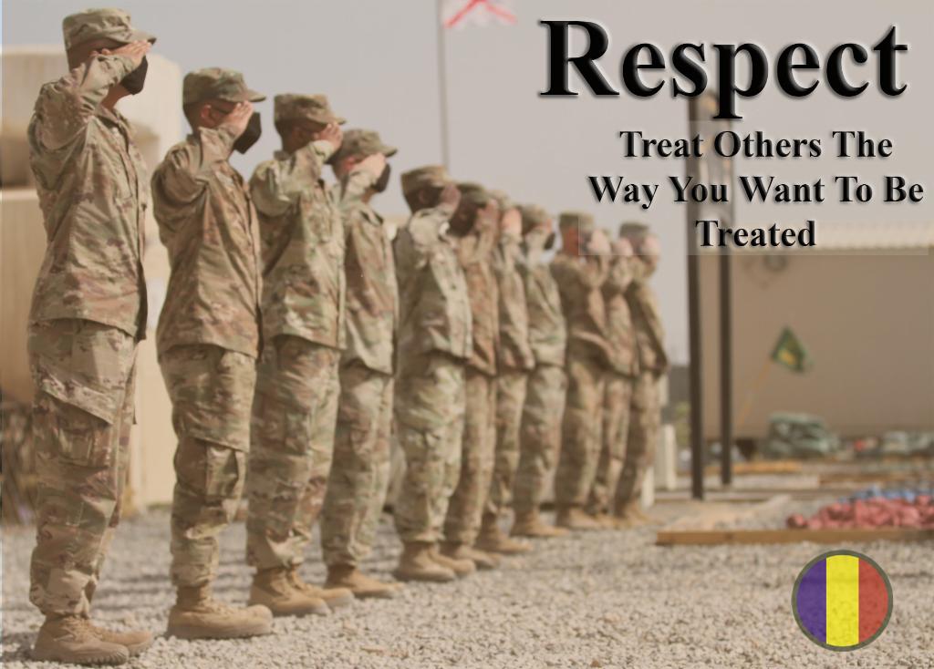 military respect