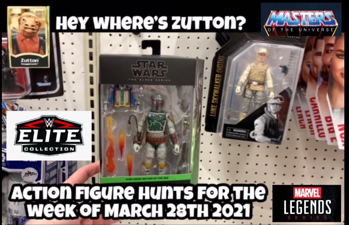 sirpaul64's tweet photo. Action Figure Hunts For The Week Of March 28th 2021! The Hunt For Zutton! https://t.co/MtjxFlCPNm #scratchthatfigureitch #toyhunt #toyhunter #actionfigurecollection #neca #starwars #zutton #mattel #wwe #aew #wrestlingfigures #marvelmarvellegends #actionfigurehunt #heman #tvc https://t.co/kOc4ZBazZg