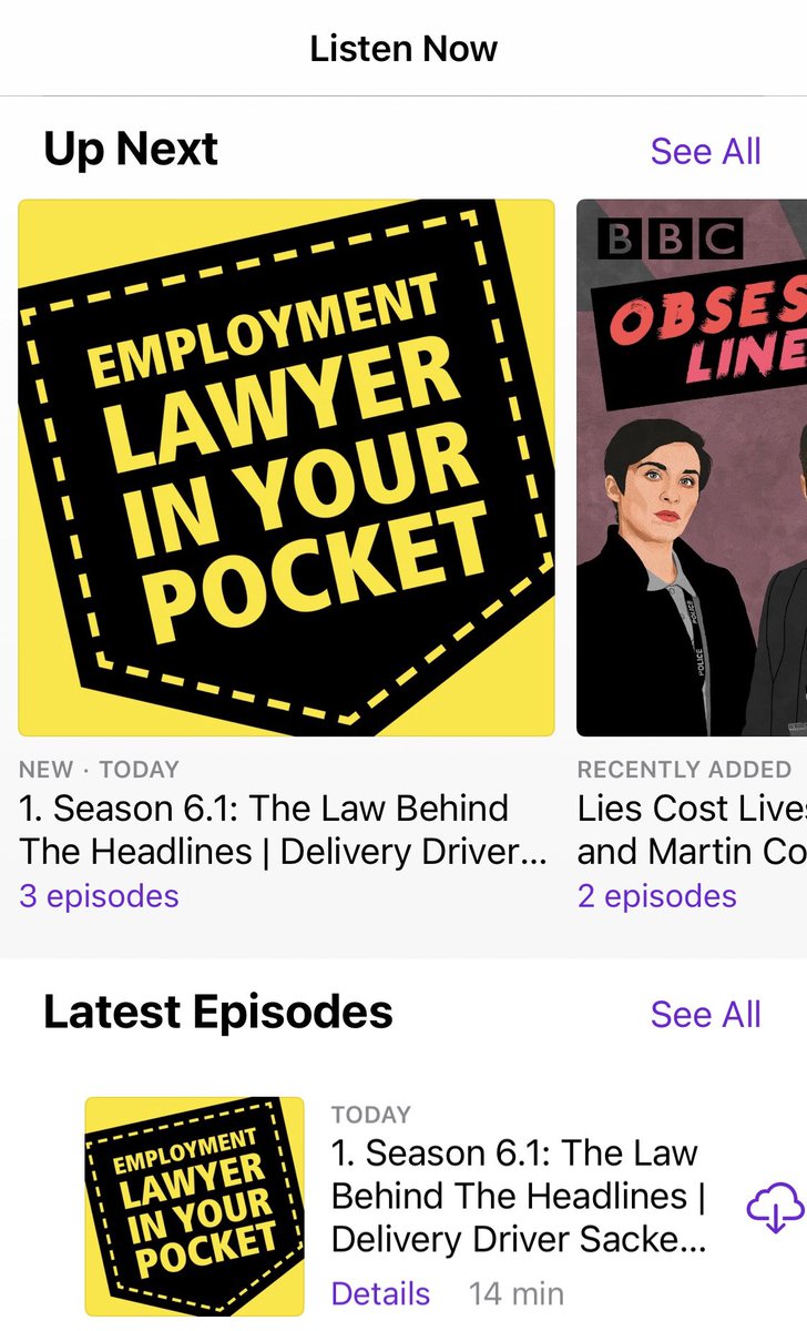 What’s that? 
New episode of Employment Lawyer In Your Pocket #ELiYP #podcast available on iTunes?? 

Listen for free below

blackadders.co.uk/business-legal…