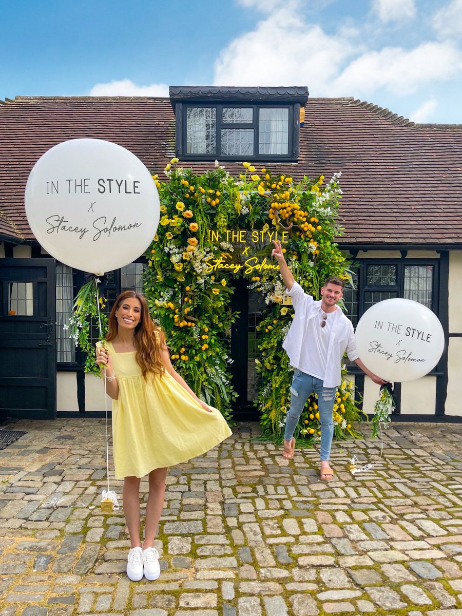 IN THE STYLE x STACEY SOLOMON IS HAPPENING! 🙌🏻 Ahhh I’m so bloody proud of this! @StaceySolomon you are a dream and I can wait for everyone to see what we’ve been working on! 🙌🏻❤️