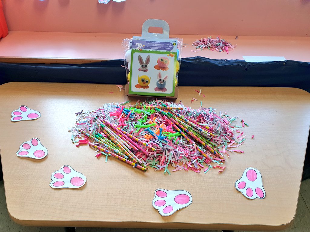 GrowingMinds105's tweet photo. We had a visitor sneak into our classroom 🐰🐇🐾 https://t.co/Gex1wXXsJ3